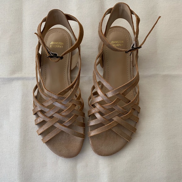 NEW Johnston & Murphy sandals sz 7 - Picture 3 of 5